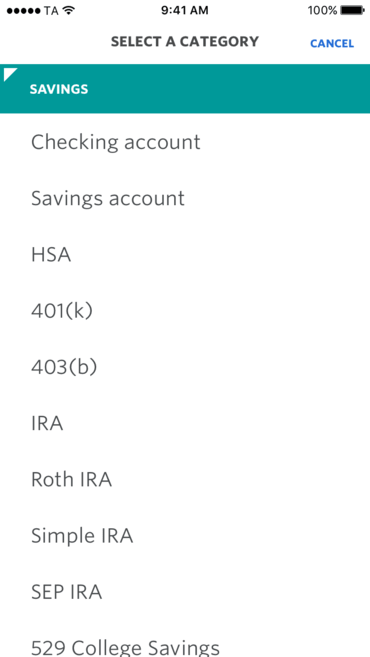 Account Selection Logic