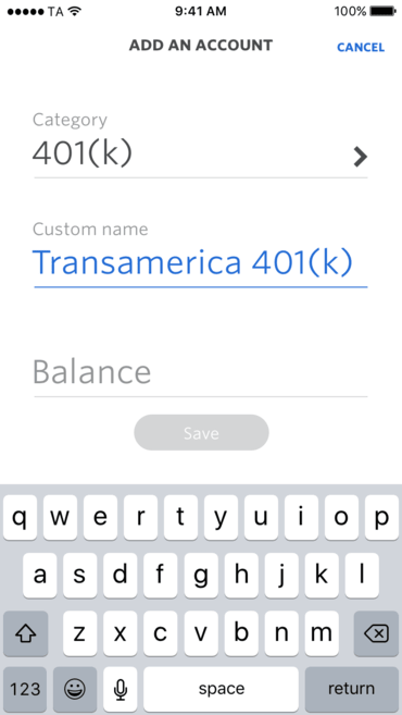 Account Naming Pattern