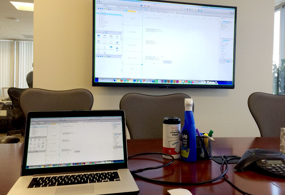 Axure Content Blueprint